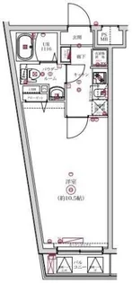 レンティーヴァ綾瀬【4階】の間取り