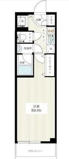 プレディアンスフォート錦糸町HY’s【3階】の間取り