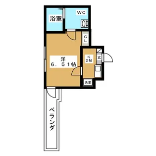 CASA FELICE【2階】の間取り