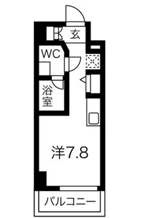 クラリッサ川崎ルーナ【5階】の間取り