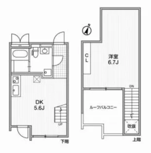 ALERO代々木【4階】の間取り
