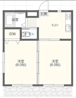 レジデンス伊興【2階】の間取り