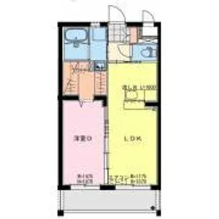 ヒカオオリエントマンション北館【4階】の間取り