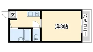 シャインコスモ【1階】の間取り