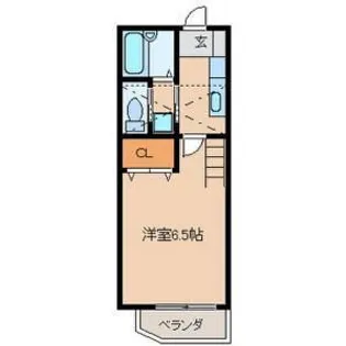 Aレガート久留米大前 B棟【2階】の間取り