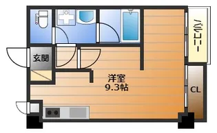 レブレK【3階】の間取り