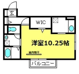 エバーグリーンガーデンA【2階】の間取り