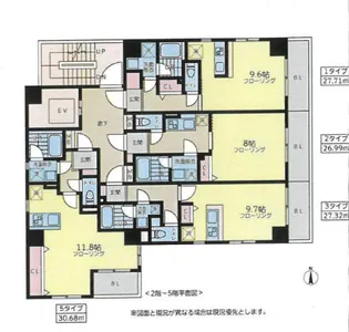 クリエイトビル川崎大師【5階】の間取り