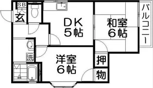 YNハイツ【2階】の間取り