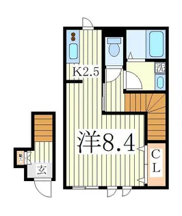 ヴィータ【2階】の間取り