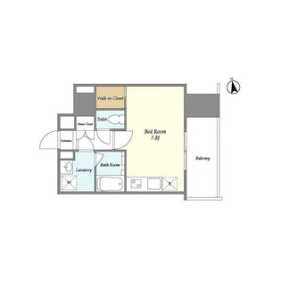 ヴェルメリオ本所【3階】の間取り