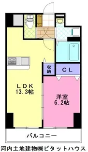 アマルフィーノ【7階】の間取り