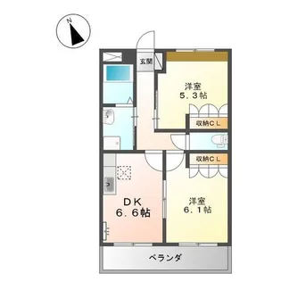 I・Grande【1階】の間取り