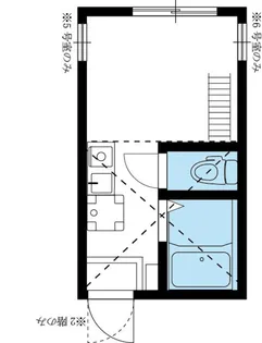 メゾンフィエールスタリー【2階】の間取り
