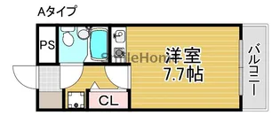 朝日プラザ岸里パサージュ【1階】の間取り
