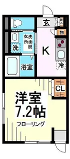 ディエティ世田谷経堂【1階】の間取り