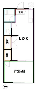 陽光ハウス【2階】の間取り