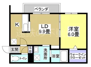 Casa in Collina【3階】の間取り