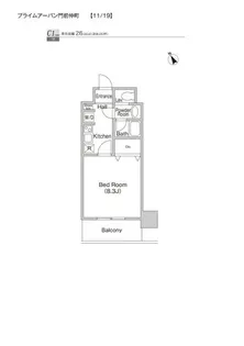 プライムアーバン門前仲町【9階】の間取り