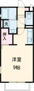 グリーンビレッジF・M E棟【2階】の間取り