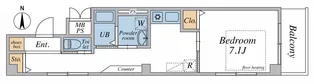 ROCCA SQUARE【4階】の間取り