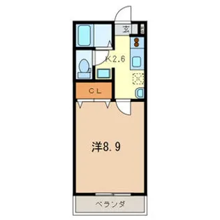 フレシールJ【2階】の間取り