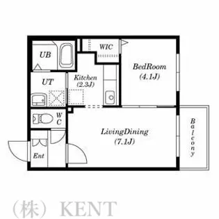 ヴィレッジ医大前【3階】の間取り