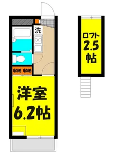グランドパレス春日部【1階】の間取り