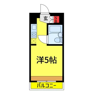 パティオ滝野川壱番館【2階】の間取り