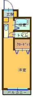 メゾンラベンダー5番館【2階】の間取り