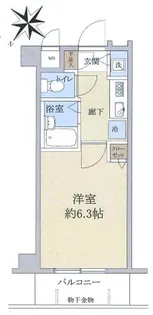 ガラ・ステージ渋谷西原【2階】の間取り
