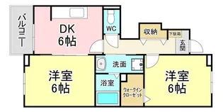 パークヒル【1階】の間取り