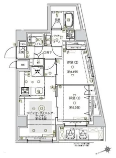 REALIZE町屋(レアライズ町屋)【5階】の間取り