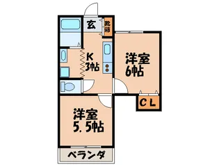 ネクサス91.A【2階】の間取り