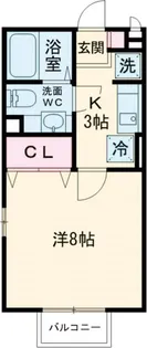 ドリームハイム【1階】の間取り