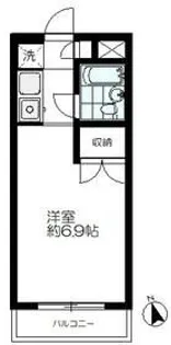 ウィステリ久が原【3階】の間取り