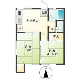 マモル荘【2階】の間取り