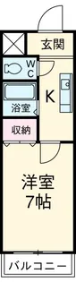 新田町小川マンション【4階】の間取り