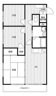 パークコンドミニアム【1階】の間取り