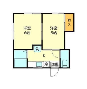 エムコーポ高橋【2階】の間取り