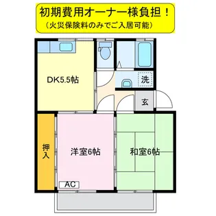 マルニマンション2【2階】の間取り