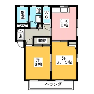 三輪ハウス【1階】の間取り