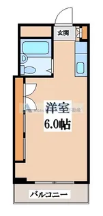 メゾン若江【4階】の間取り