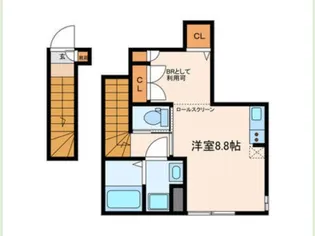 Bliss千歳烏山【2階】の間取り