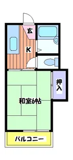 コーポ87【2階】の間取り