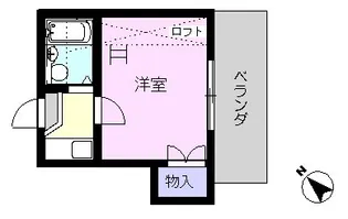 ミナミエステート【2階】の間取り