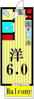 Glanz綾瀬【3階】の間取り