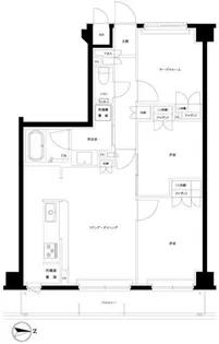 エルデンシア南大泉【2階】の間取り