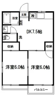 アーバンヒルズ大宮【2階】の間取り