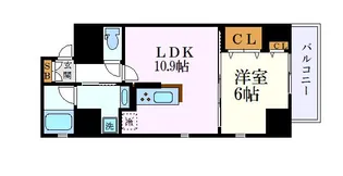 プロシード金山3【9階】の間取り